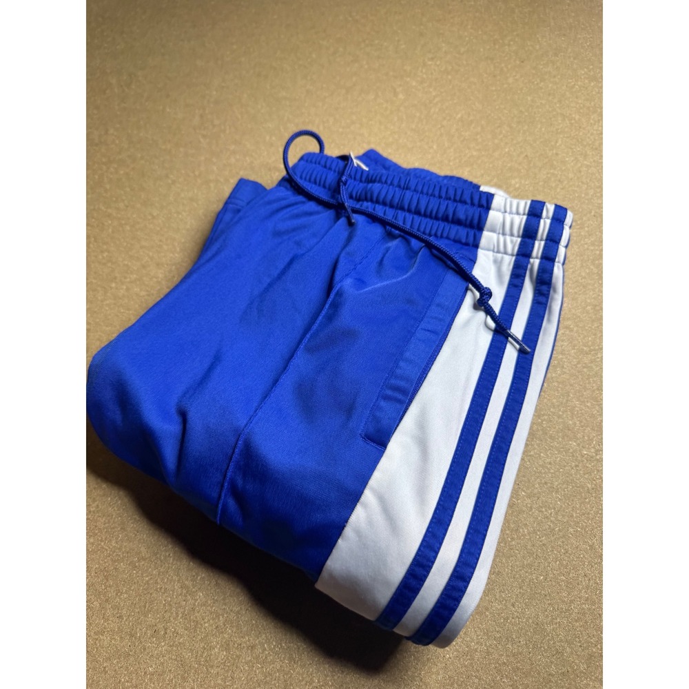 Y2k Adidas Adibreak Snap Breakaway Track Pants Blue White Stripe Mens Large 2998